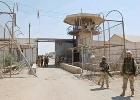 Abu Ghraib Prison entrance. DoD argued releasing photos of abused prisoners was contrary to the obligation to protect PoW's dignity under international humanitarian law.